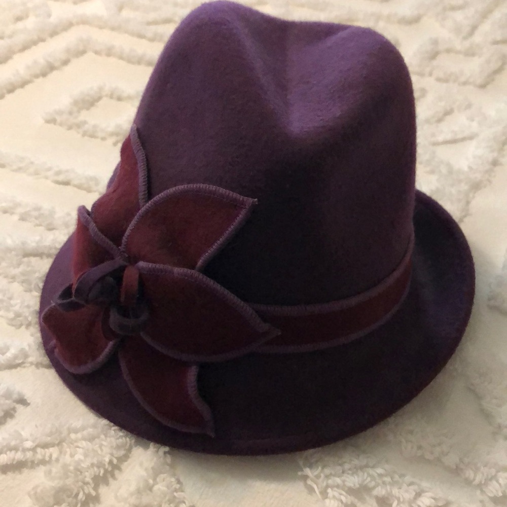 Asymmetrical Fedora Felt Hat